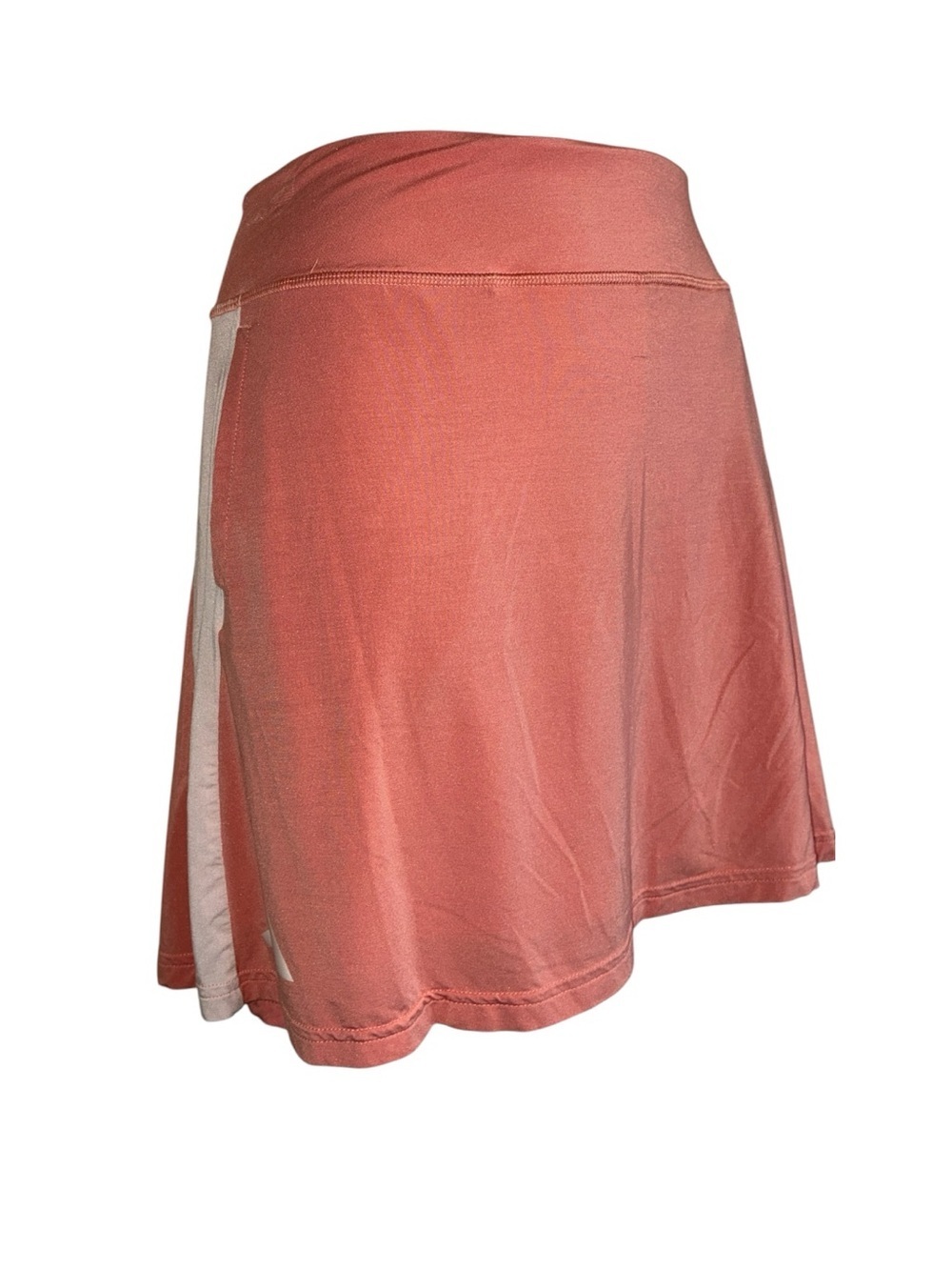 Adidas Skort women's L Coral pickleball Tennis golf  A-Line Skirt pockets shorts
